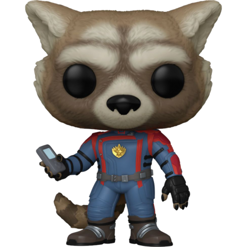 Фигурка Funko POP! Marvel: Guardians Of The Galaxy 3: Rocket #1202 коврик для мыши с принтом енот реактивный енот стражи галактики 25x20см