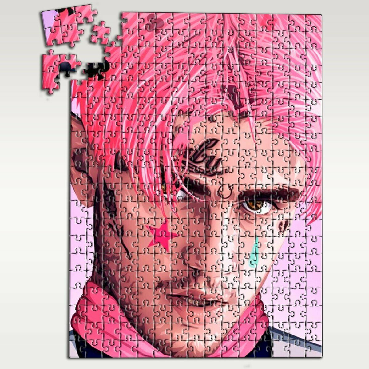 Пазл картонный А3: модель музыка Lil Peep - 8697 П