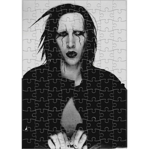 Пазл Marilyn Manson, Мэрилин Мэнсон №1, А4 пазл marilyn manson мэрилин мэнсон 6 а3