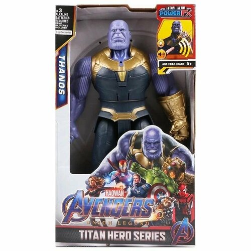 Танос Thanos 30 см фигуркa конструктор thanos танос 85 деталей 23 5 см