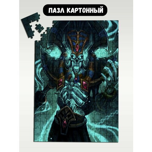 Пазл картонный 39,5х28 см, размер А3, 300 деталей, модель игра Warcraft WOW World of Warcraft - 1283 пазл картонный 39 5х28 см размер а3 300 деталей модель игра warcraft wow world of warcraft 1287