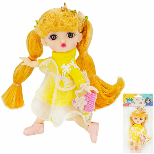 Кукла Miss Kapriz YSA699B5 в пак. игрушка кукла с покупками
