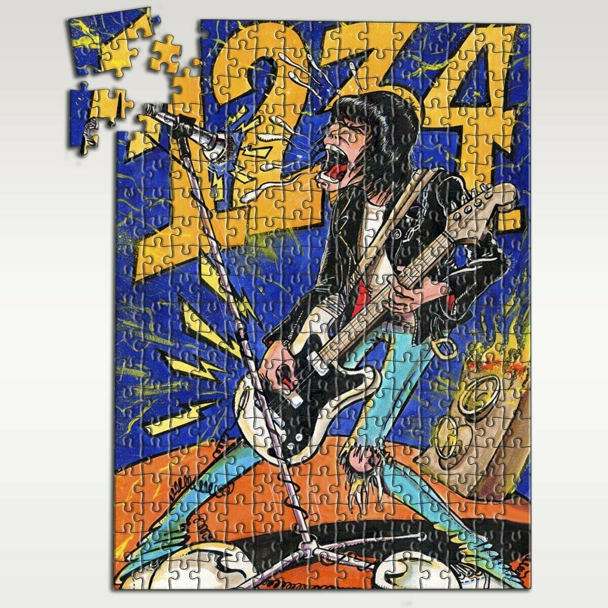 Пазл картонный А3: модель ramones - 164 П