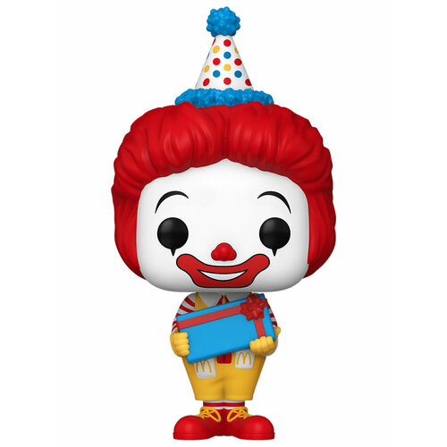 Фигурка Funko POP! Ad Icons McDonalds Birthday Ronald McDonald (180) 73415 фигурка funko pop ad icons mcdonalds fry guy orange blu 2pk 47761