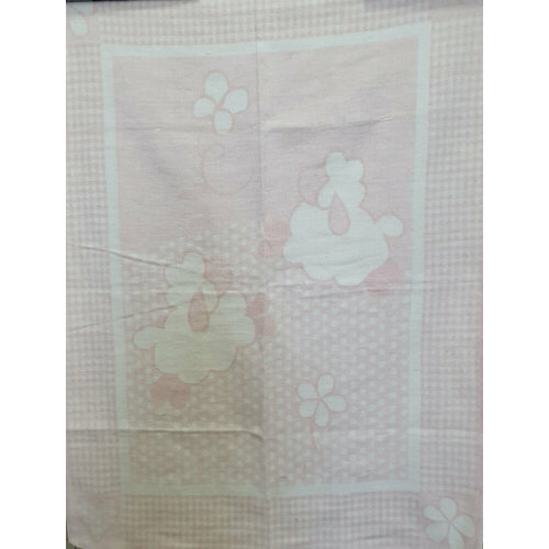 Одеяло детское шерстяное 50% 100х140 - Р - Я - Овечки (розовый) супермягкое теплое фланелевое шерстяное одеяло осенне зимнее теплое микро плюшевое флисовое одеяло одеяло для взрослых и детей кошек и с