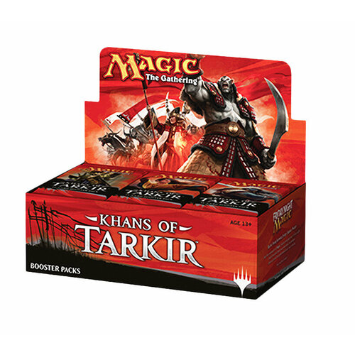 MTG: Набор из 36 бустеров издания Khans of Tarkir на английском языке дополнение для настольной игры wizards of the coast mtg иксалан дисплей бустеров рус