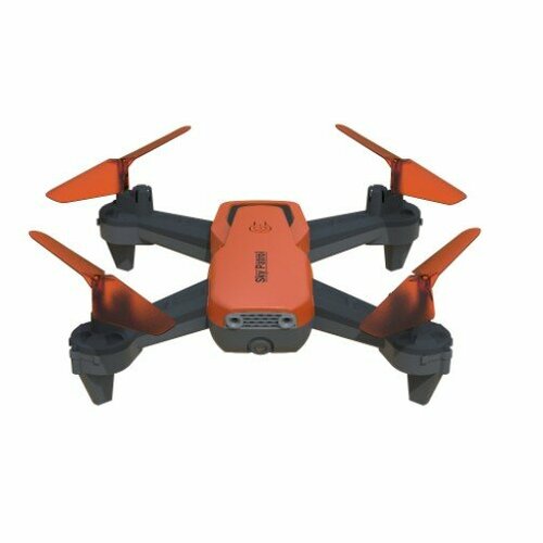 Hiper Радиоуправляемые игрушки HQC-0030 SKY PATROL FPV 0.3Mpix VGA WiFi ПДУ черный оранжевый Квадрокоптер