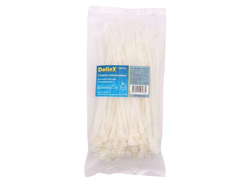 фото Стяжка кабельная (хомут стяжной) Dollex SN-416