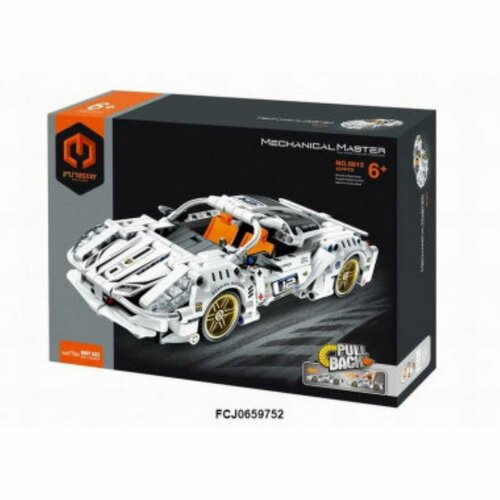 Конструктор Weile 5812 Белый спорткар 437 дет. конструктор quan guan racing series 100130 желтый спорткар 366 дет