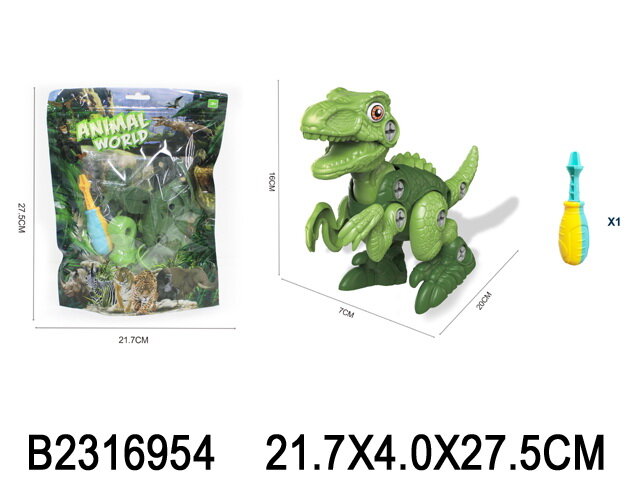 Игрушка-конструктор "Динозавр" NO MARK 2316954