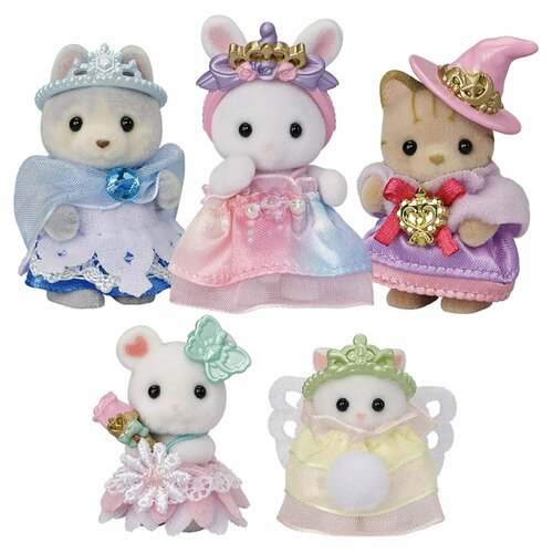 Набор Sylvanian Families Малышки принцессы 5703 sylvanian families игровой набор близнецы хаски 5638