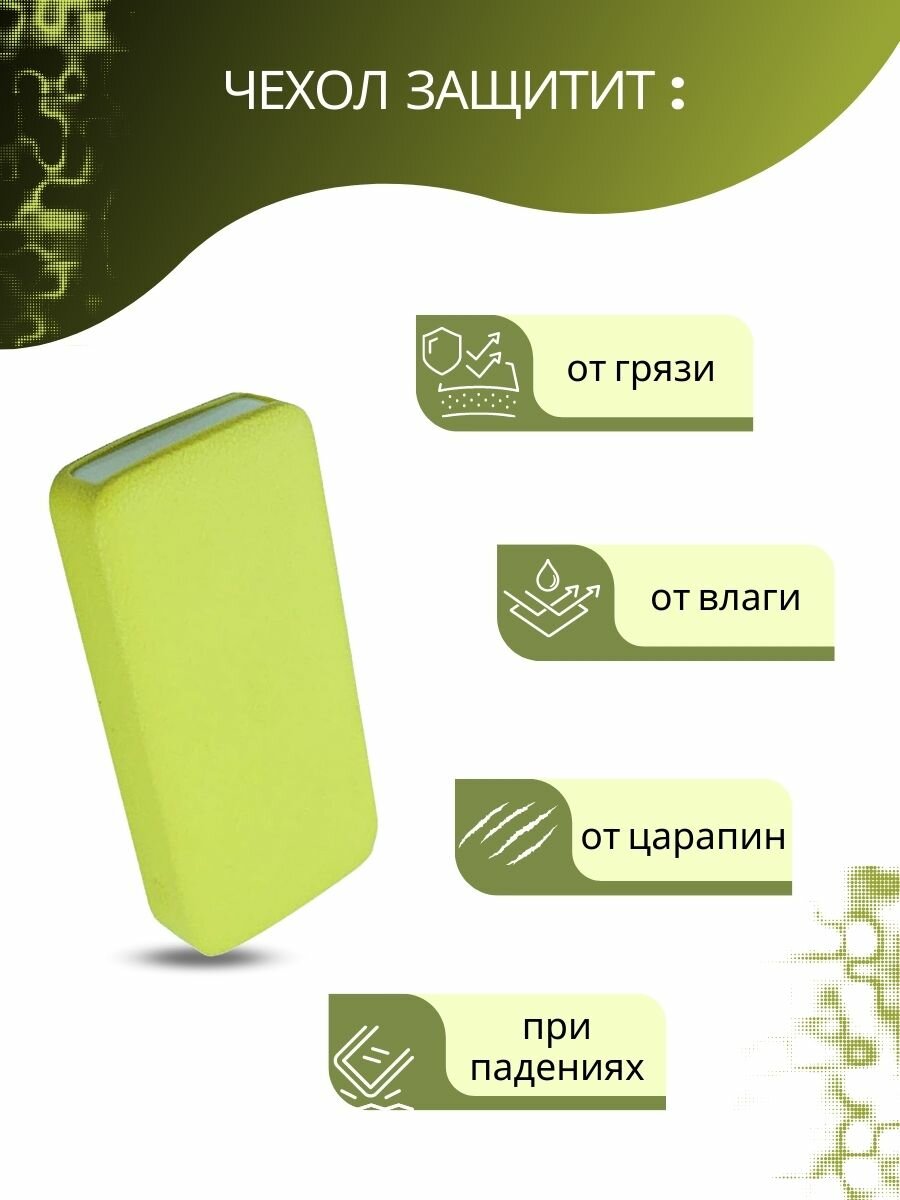 Силиконовый чехол для внешнего аккумулятора Redmi Power Bank 10000 мА*ч (PB100LZM) — фото 2