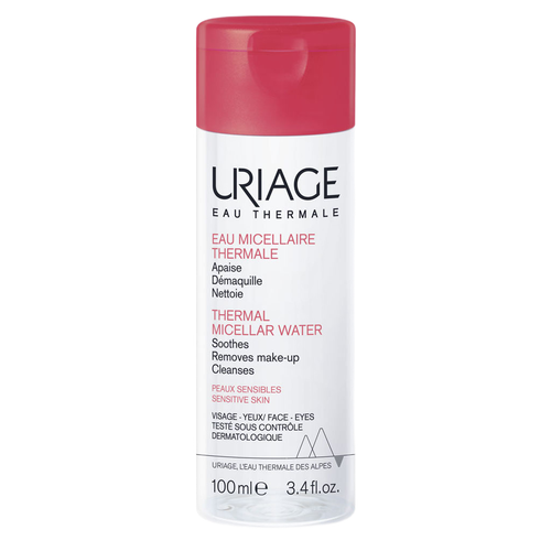 Uriage Thermal Micellar Water мицеллярная вода очищающая для чувствительной кожи лица и контура глаз, 100 мл 1 шт