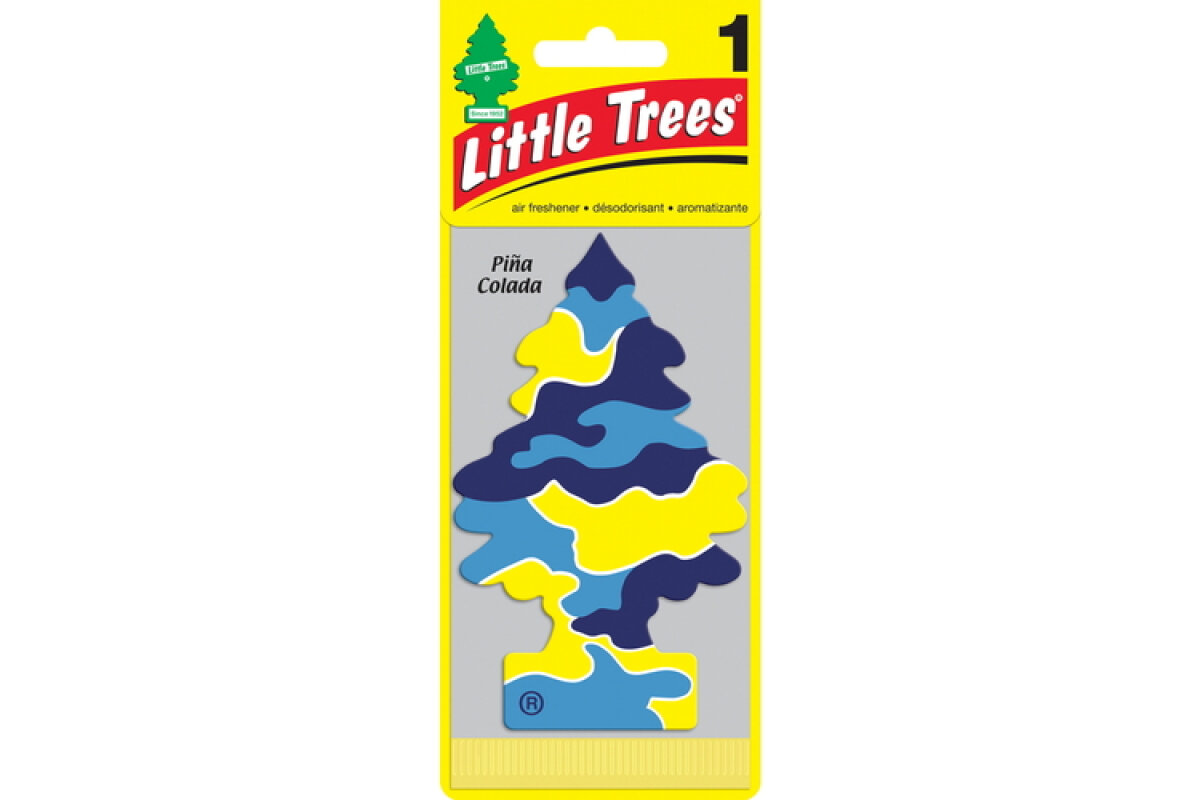 Ароматизатор Little Trees Елочка, Пина колада, подвесной