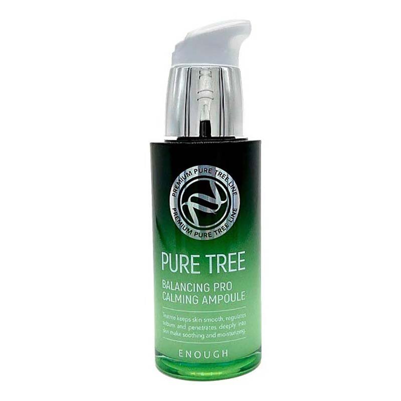 ENOUGH Pure Tree Balancing Pro Calming Ampoule Успокаивающая сыворотка для лица с экстрактом чайного дерева