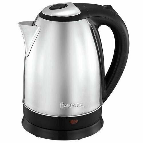 Чайник электрический 18л диск нержавеющая сталь черный Василиса 176400₽