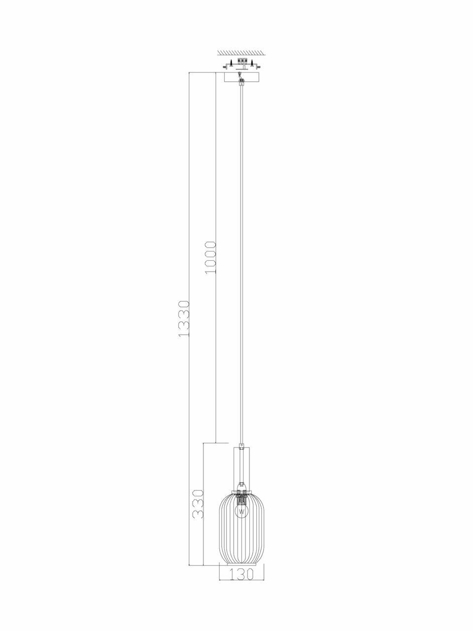 Светильник Freya Zelma FR8013PL-01AM - фото №7