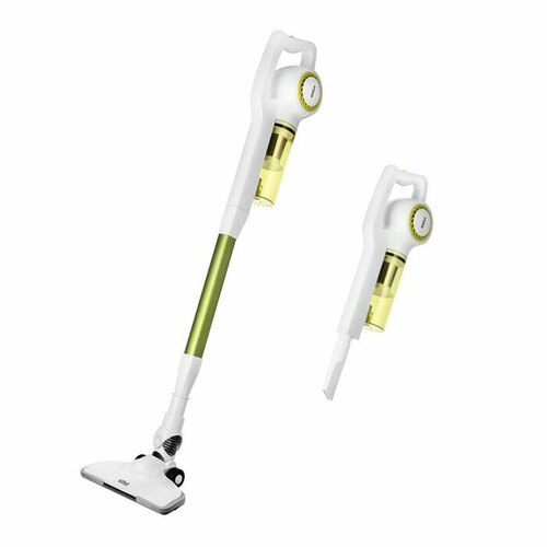 Вертикальный пылесос Kitfort КТ-5105-2 600 Вт 09 л бело-салатовый 845400₽