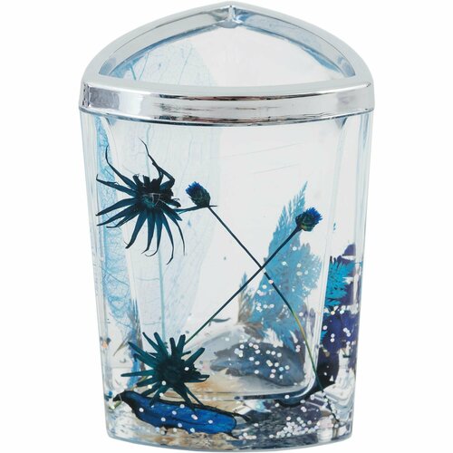 Стакан в ванную, пластик, Василек