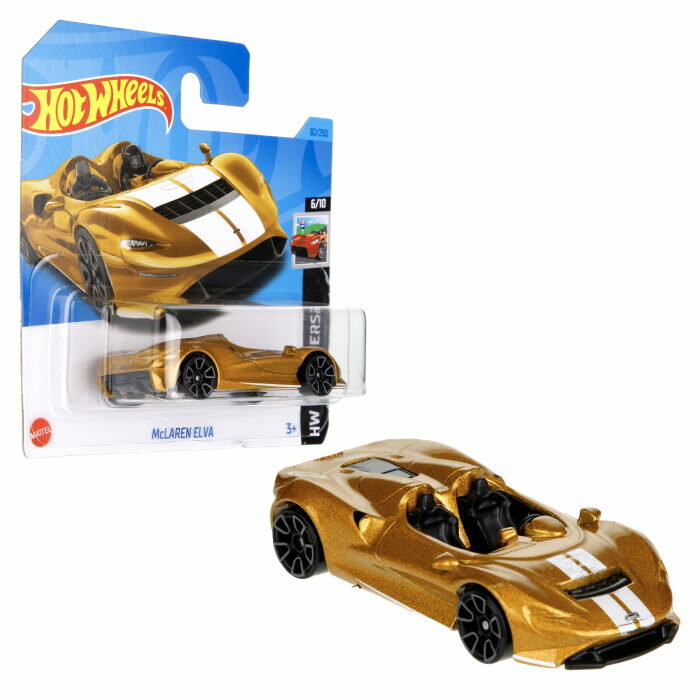 Машинка Hot wheels базовая коллекция в дисплее MCLAREN ELVA