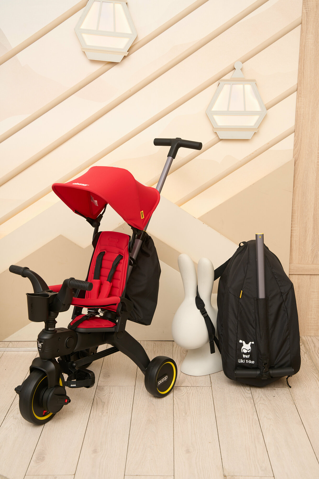 фото Трехколесный складной велосипед Doona Liki Trike, полная комплектация