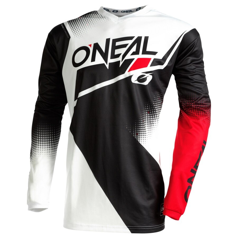 ONEAL Джерси Element Racewear V22 черный/белый