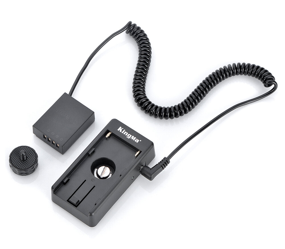 Адаптер питания Kingma DR-W126 + площадка BM-F980D для батарей NP-F