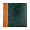 Фотоальбом Мирам 500 фото 10х15 см, пластиковые листы на кольцах оранж/зеленый - изображение