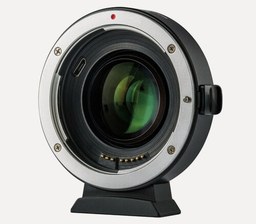 Изображение товара Адаптер Viltrox EF-EOS M2, для объективов Canon EF на камеры Canon EF-M, увеличение 0.71х