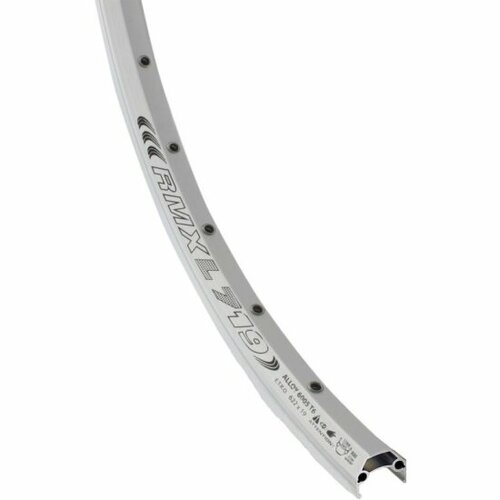 фото Обод велосипедный remerx dragon l-719, 28", двойной, пистонированный, gbs (622х24.2/18.6х20мм 36отв.) серебристый, 5-380275