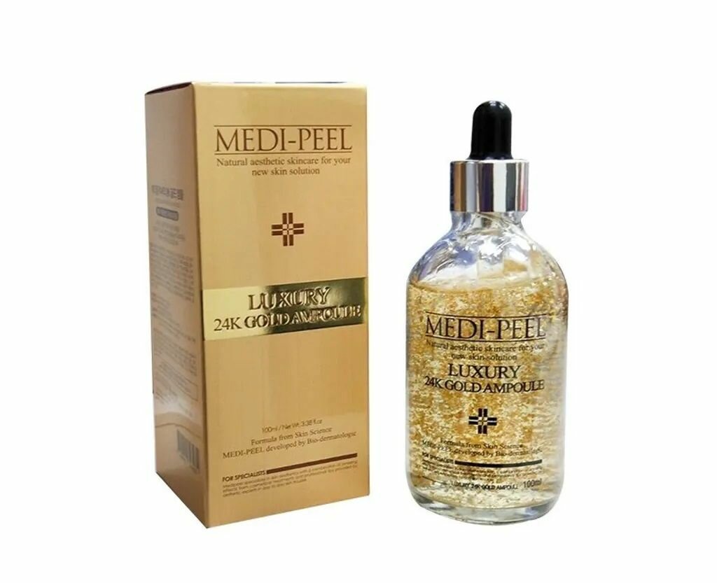 MEDI-PEEL Luxury 24K Gold Ampoule Сыворотка для лица с лифтинг эффектом, 100 мл