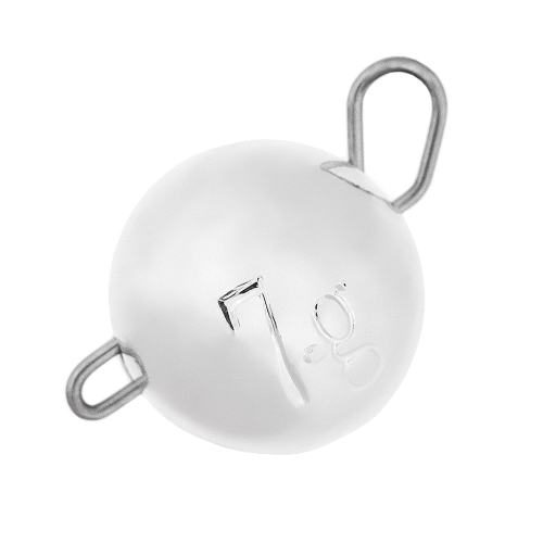 фото Груза "чебурашки" grfish вольфрам 1 гр. серебро 5 шт.