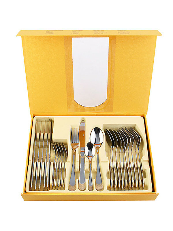 Набор столовых приборов MAYER&BOCH, стальные, 24 предмета — фото 1