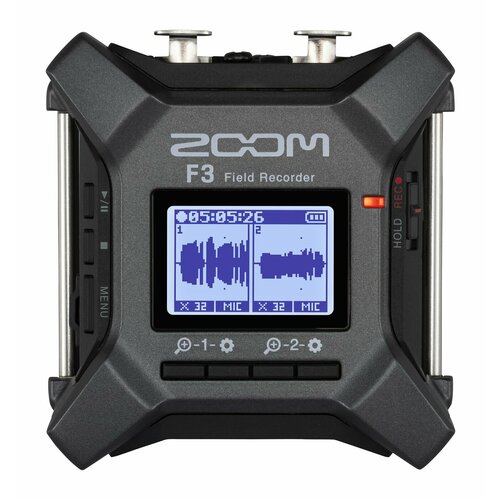 Zoom F3 - Полевой рекордер 32 бита черный