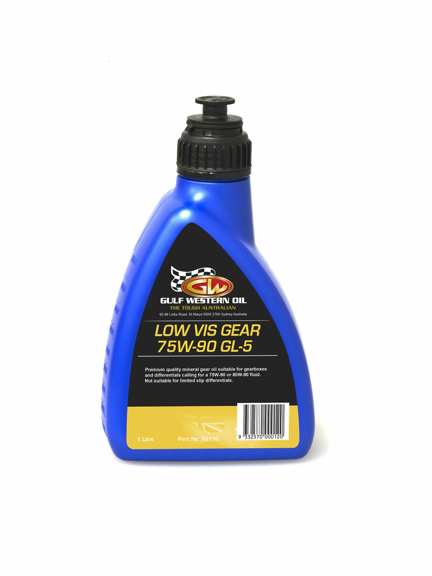 Трансмиссионное масло GEAR LUBE 75W90 1 л.