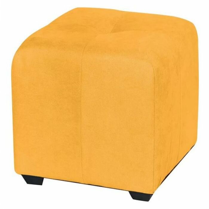 фото Пуф "Николь" желтый велюр