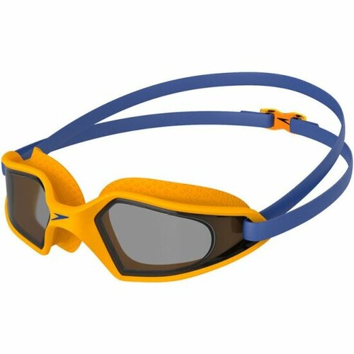 Очки для плавания детские Speedo Hydropulse Jr, арт.8-12270D659, дымчатые линзы очки для плавания детские speedo hydropulse mirror jr арт 8 12269d656 зеркальные линзы голубой