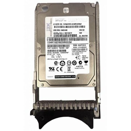 Жесткий диск IBM 44V6844 139Gb SAS 25 HDD 1866500₽