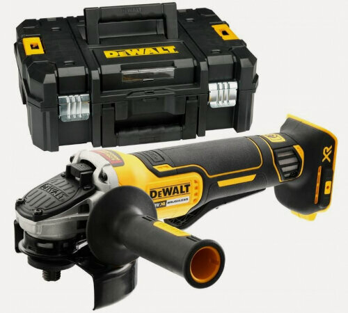 Изображение товара Углошлифовальная машина аккумуляторная Dewalt DCG406NT-XJ, без АКБ и ЗУ