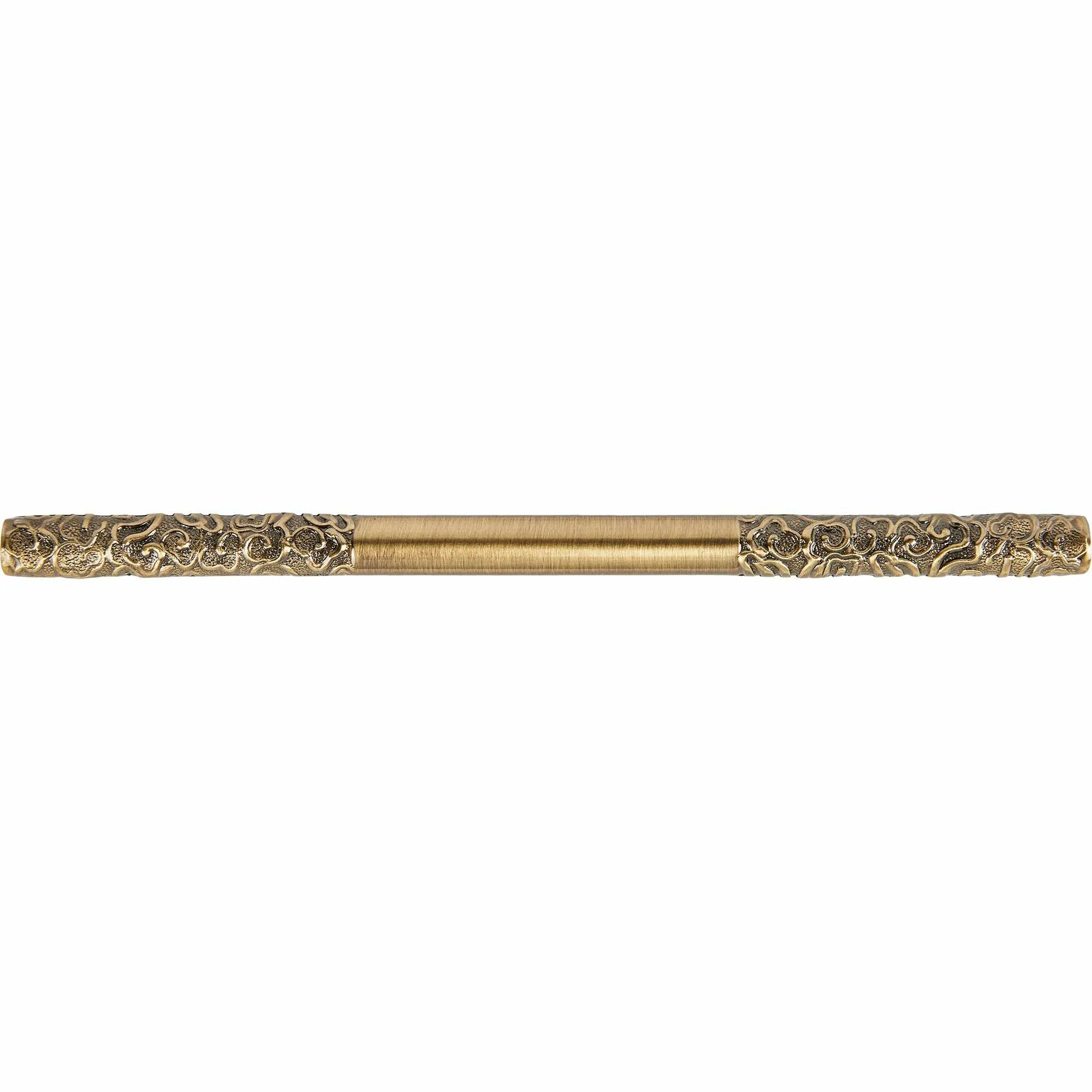 Ручка-рейлинг мебельная 8105 128 мм, цвет античная бронза - фотография № 3