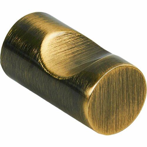 Ручка-кнопка мебельная 2601-00-AB 22x12 мм, цвет бронза