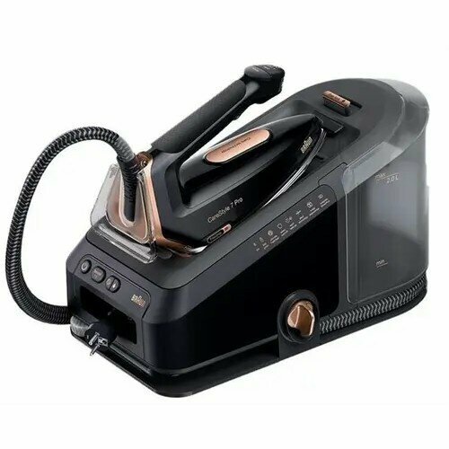 Braun Утюг IS7286BK Гладильная система 2700Вт 160 г мин черный 29651₽