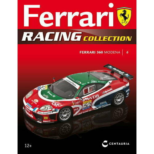 Ferrari Racing Collection №6 - FERRARI 360 MODENA сборная модель автомобиля 1 32 revell ferrari 360 challenge m lehner