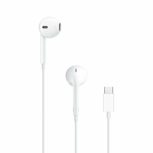 Наушники Apple, белый наушники apple earpods with usb c connector
