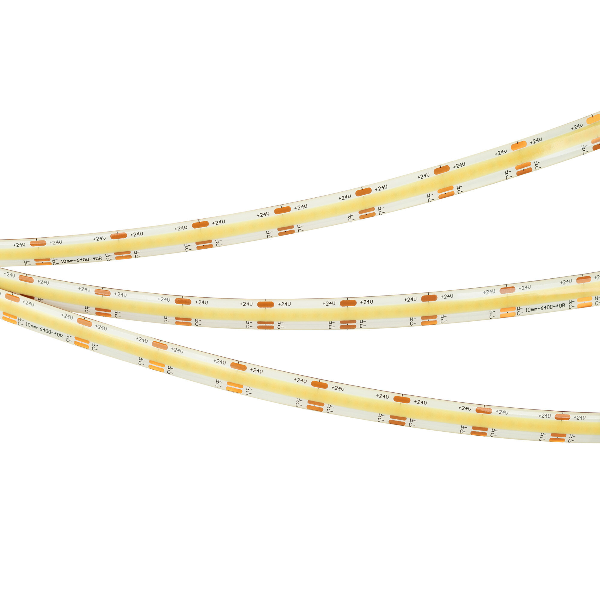 фото Светодиодная лента герметичная COB-SE-X640-10mm 24V White-MIX (23 W/m, IP65, CSP, 5m) (Arlight, Изменяемая ЦТ) Артикул 041392