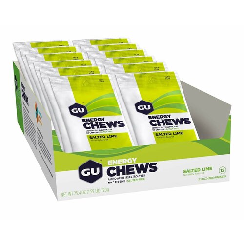 фото Конфетки gu energy мармеладки gu energy chews 12 x 8 конфет, соленый лайм
