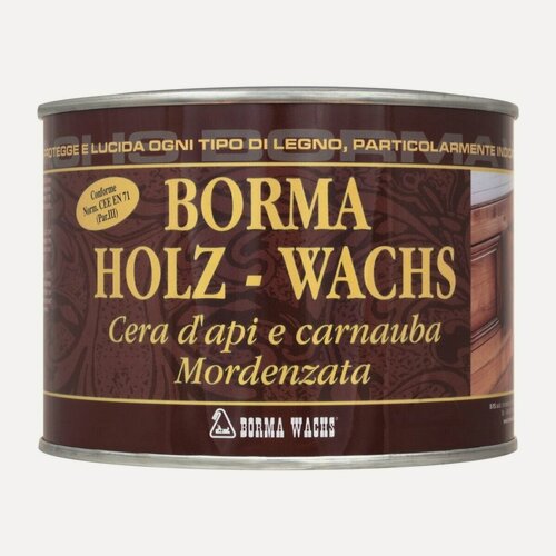 Изображение товара Финишный воск Borma Holzwachs 500 мл Прозрачный 0120