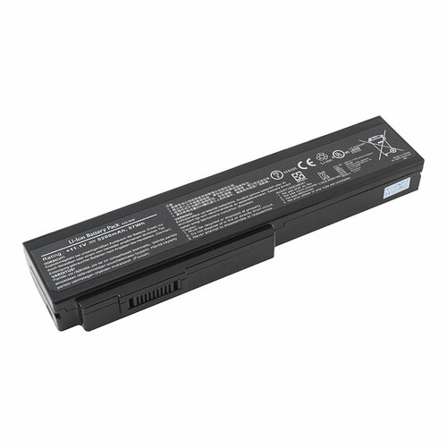 Аккумулятор (совместимый с A33-M50, A32-N61) для ноутбука Asus X55 11.1V 5200mAh черный fr french azerty new keyboard for asus n53n n60d n61v n61w n61j n61v n70s n71j n71v n53s p53sj n53 n53jf n53jq n53sv n52j laptop