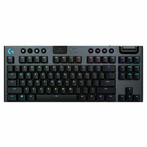 Игровая клавиатура Logitech G915 TKL Linear беспроводная механическая игровая клавиатура logitech g915 lightspeed rgb черный