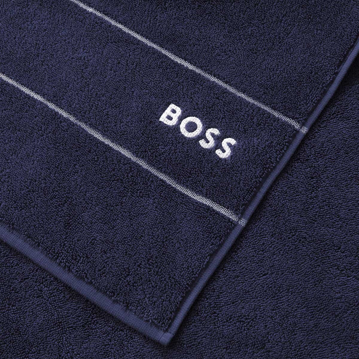 Полотенце Hugo Boss Plain Navy 50x100 см - фотография № 5